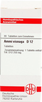 AMMI VISNAGA D 12 Tabletten 80 St