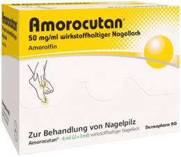 AMOROCUTAN 50 mg/ml wirkstoffhaltiger Nagellack 6 ml