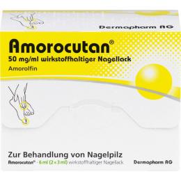 AMOROCUTAN 50 mg/ml wirkstoffhaltiger Nagellack 6 ml