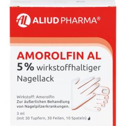AMOROLFIN AL 5% wirkstoffhaltiger Nagellack 3 ml