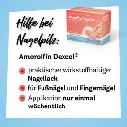 AMOROLFIN Dexcel 50 mg/ml wirkstoffhalt.Nagellack 5 ml