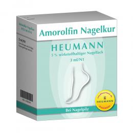 Amorolfin Nagelkur Heumann 5% wirkstoffh.Nagellack 3 ml Wirkstoffhaltiger Nagellack