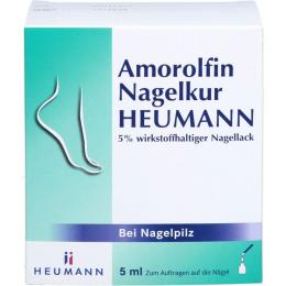 AMOROLFIN Nagelkur Heumann 5% wst.halt.Nagellack 5 ml