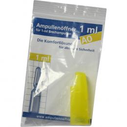 Ein aktuelles Angebot für AMPULLENÖFFNER f.1 ml Brechampullen 1 St ohne Häusliche Pflege - jetzt kaufen, Marke Büttner-Frank GmbH.