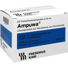 Ampuwa (Plastikampulle) 20 X 10 ml Injektions-/Infusionslösung