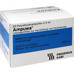 Ampuwa (Plastikampulle) 20 X 5 ml Injektions-/Infusionslösung