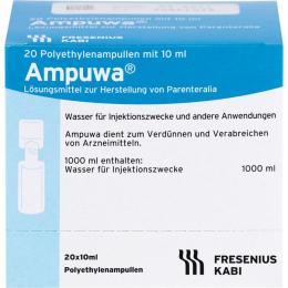 AMPUWA Plastikampullen Injektions-/Infusionslsg. 200 ml