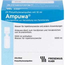 AMPUWA Plastikampullen Injektions-/Infusionslsg. 200 ml