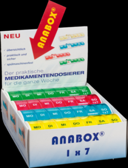 ANABOX 1x7 bunt 1 St