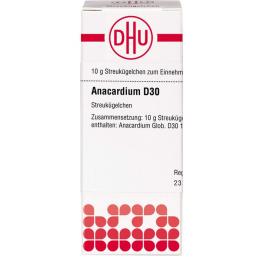 ANACARDIUM D 30 Globuli 10 g