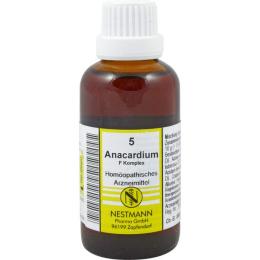ANACARDIUM F Komplex Nr.5 Dilution 50 ml