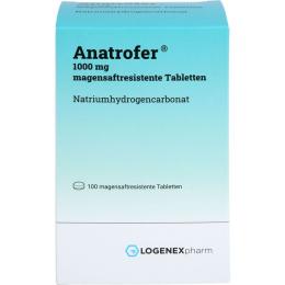ANATROFER 1000 mg magensaftresistente Tabletten 100 St.