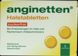 ANGINETTEN Halstabletten zuckerfrei 24 St