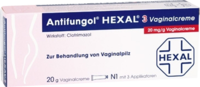 ANTIFUNGOL HEXAL 3 Vaginalcreme 20 g