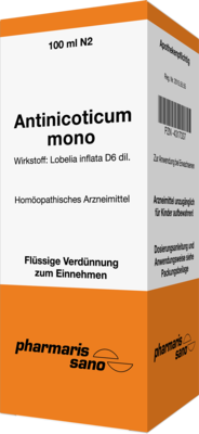 ANTINICOTICUM mono Tropfen 100 ml