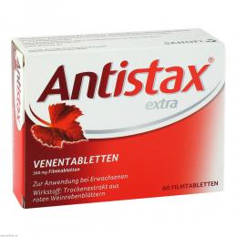 Ein aktuelles Angebot für ANTISTAX extra Venentabletten 60 St Filmtabletten Venenleiden - jetzt kaufen, Marke Stada Consumer Health Deutschland Gmbh.