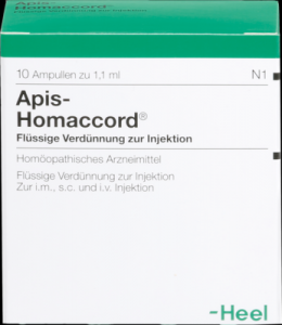APIS HOMACCORD Ampullen 10 St