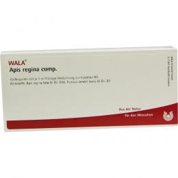 Ein aktuelles Angebot für APIS REGINA comp.Ampullen 10 X 1 ml Ampullen Homöopathische Komplexmittel - jetzt kaufen, Marke WALA Heilmittel GmbH.
