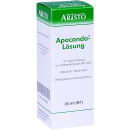 Ein aktuelles Angebot für APOCANDA Lösung 20 ml Lösung Hautpilz & Nagelpilz - jetzt kaufen, Marke Aristo Pharma GmbH.