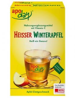 APODAY heier Winterapfel Vitamin C Pulver 10X10 g