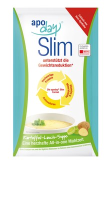 APODAY Kartoffel-Lauch Slim Pulver Portionsbeutel 60 g