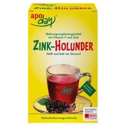APODAY Zink-Holunder+Vitamin C Pulver 10X10 g