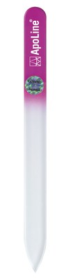 APOLINE Nagelfeile Glas 14 cm pink 1 St