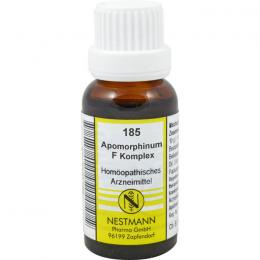 APOMORPHINUM F Komplex Nr.185 Dilution 20 ml