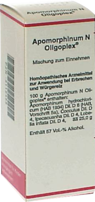 APOMORPHINUM N Oligoplex Tropfen 50 ml