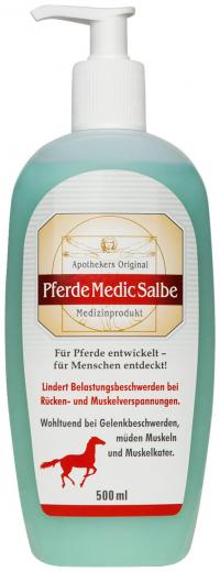 Apothekers Original PferdeMedicSalbe, die Unverwechselbare 500 ml Gel