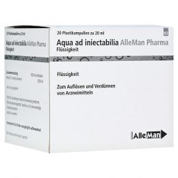 AQUA AD iniectabilia Plastik 20 X 20 ml Flüssigkeit