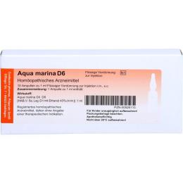 AQUA MARINA D 6 Ampullen 10 ml