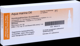 AQUA MARINA D 6 Ampullen 10X1 ml