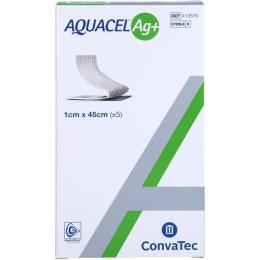 AQUACEL Ag+ 1x45 cm Tamponaden 5 St.