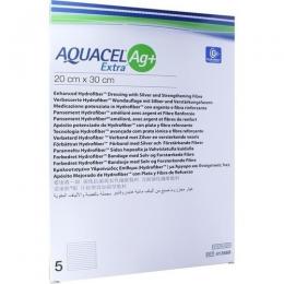 AQUACEL Ag+ Extra 20x30 cm Kompressen 5 St.