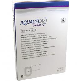 Ein aktuelles Angebot für AQUACEL Ag Foam adhäsiv Ferse 19,8x14 cm Verband 5 St Verband  - jetzt kaufen, Marke Convatec (Germany) GmbH.
