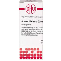 ARANEA DIADEMA C 200 Globuli 10 g