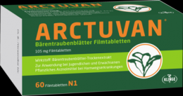 ARCTUVAN Brentrauben Filmtabletten 60 St