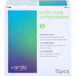 ARDO Care Compresses f.wunde schmerz.Brustwarzen 12 St.