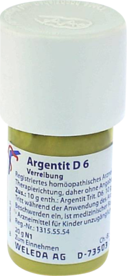 ARGENTIT D 6 Trituration 20 g
