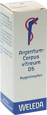 ARGENTUM CORPUS Vitreum D 6 Augentropfen 10 ml