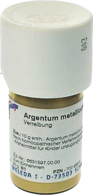 ARGENTUM METALLICUM praeparatum D 10 Trituration 20 g