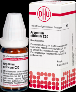 ARGENTUM NITRICUM C 30 Globuli 10 g