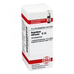 ARGENTUM NITRICUM D 15 Globuli 10 g