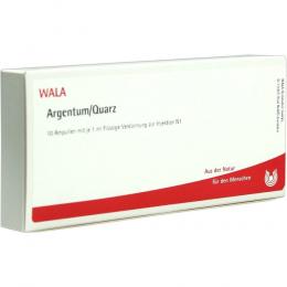 Ein aktuelles Angebot für ARGENTUM/QUARZ Ampullen 10 X 1 ml Ampullen Homöopathische Komplexmittel - jetzt kaufen, Marke WALA Heilmittel GmbH.