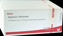 ARGENTUM/ROHRZUCKER Ampullen 50X1 ml
