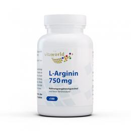ARGININ 750 mg Kapseln 100 St