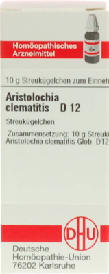 ARISTOLOCHIA CLEMATITIS D 12 Globuli 10 g
