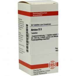 Ein aktuelles Angebot für ARNICA D 3 Tabletten 80 St Tabletten Homöopathische Einzelmittel - jetzt kaufen, Marke DHU-Arzneimittel GmbH & Co. KG.