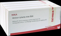 ARNICA E Planta tota D 20 Ampullen 50X1 ml